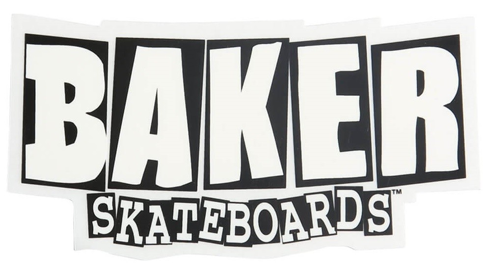 Baker Brand Logo Sml Sticker