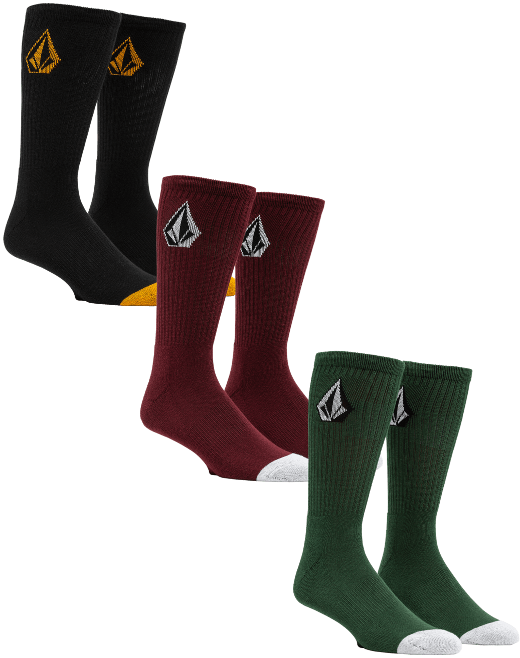Volcom Full Stone Mix 3'lü Çorap Seti