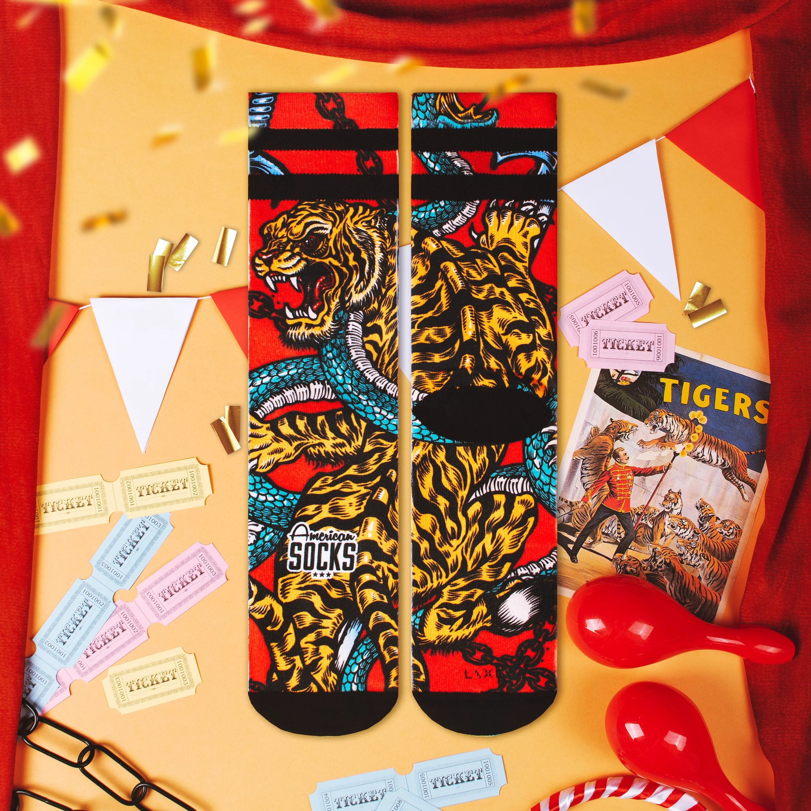 American Socks Bengala Mid High Sg Çorap