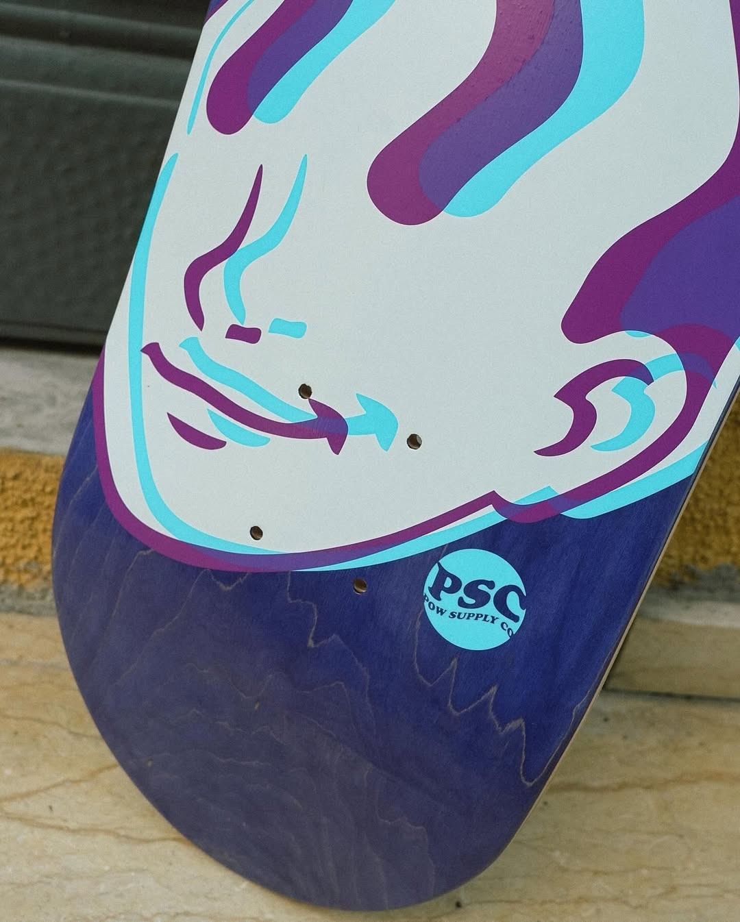 Pow Supply Co 8,25 Mf Misprint Kaykay Tahtası