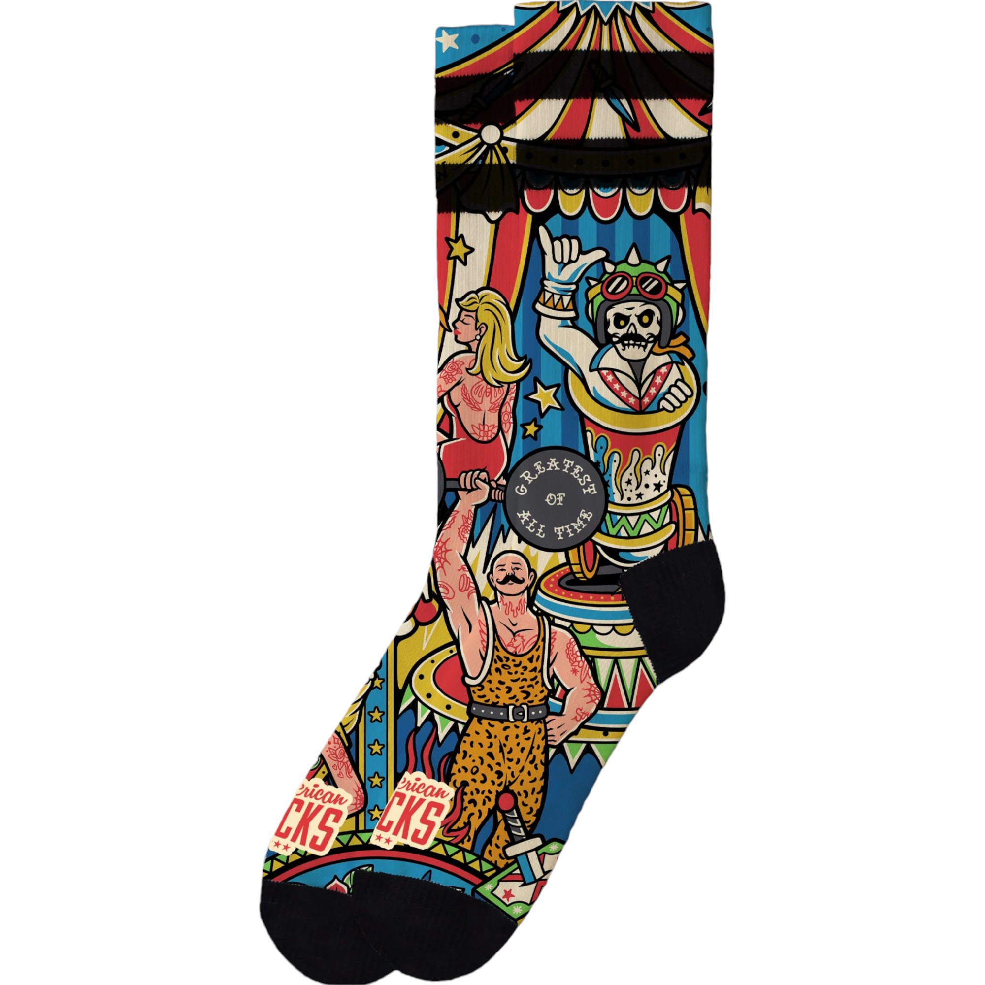 American Socks Circus Mid High Sg Çorap