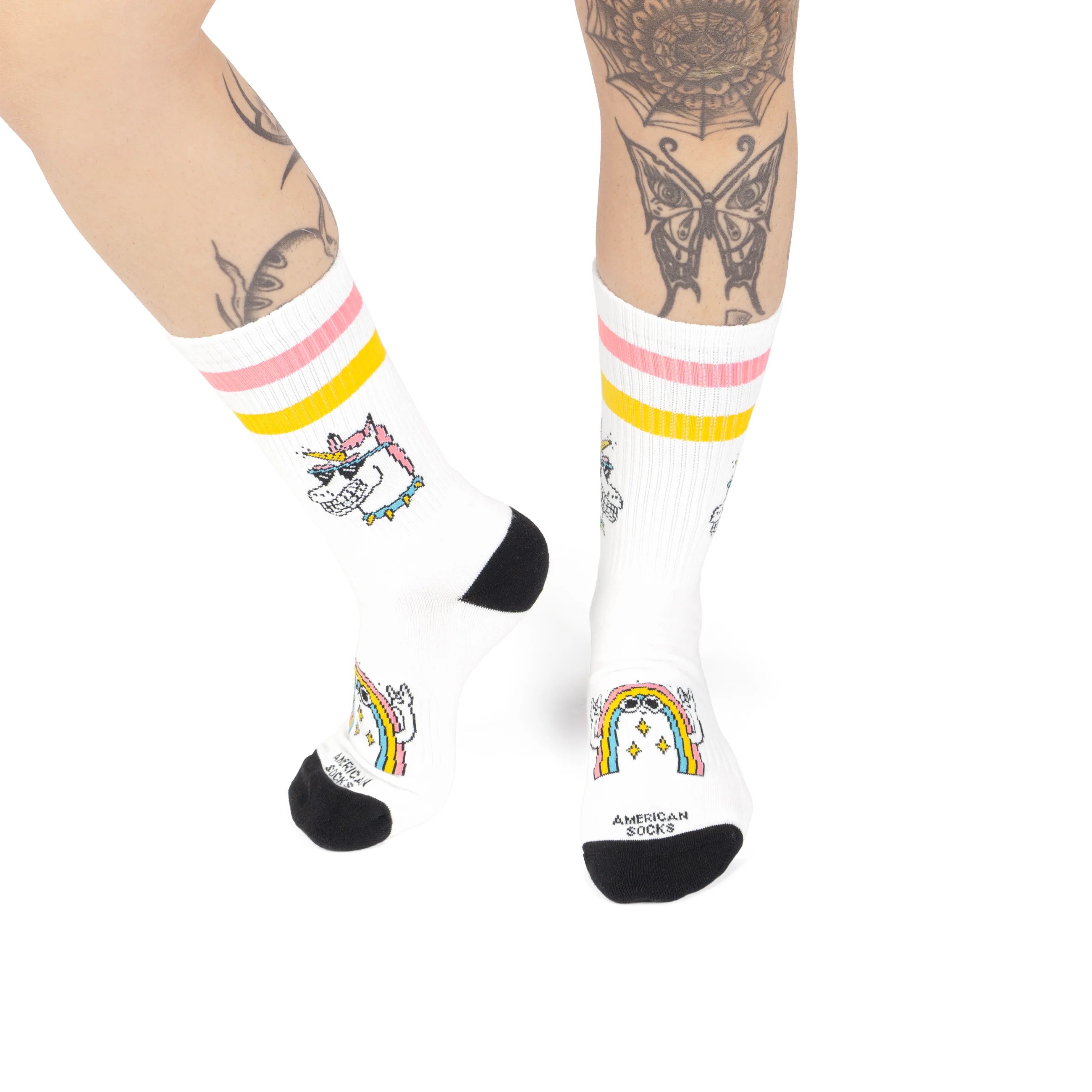 American Socks Unicorn Mid High Çorap