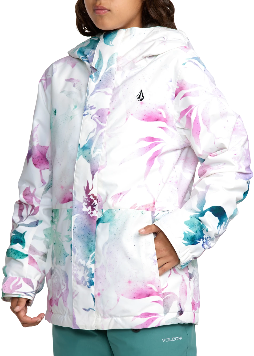 Volcom SassNFrass Wht Çocuk Snowboard Mont