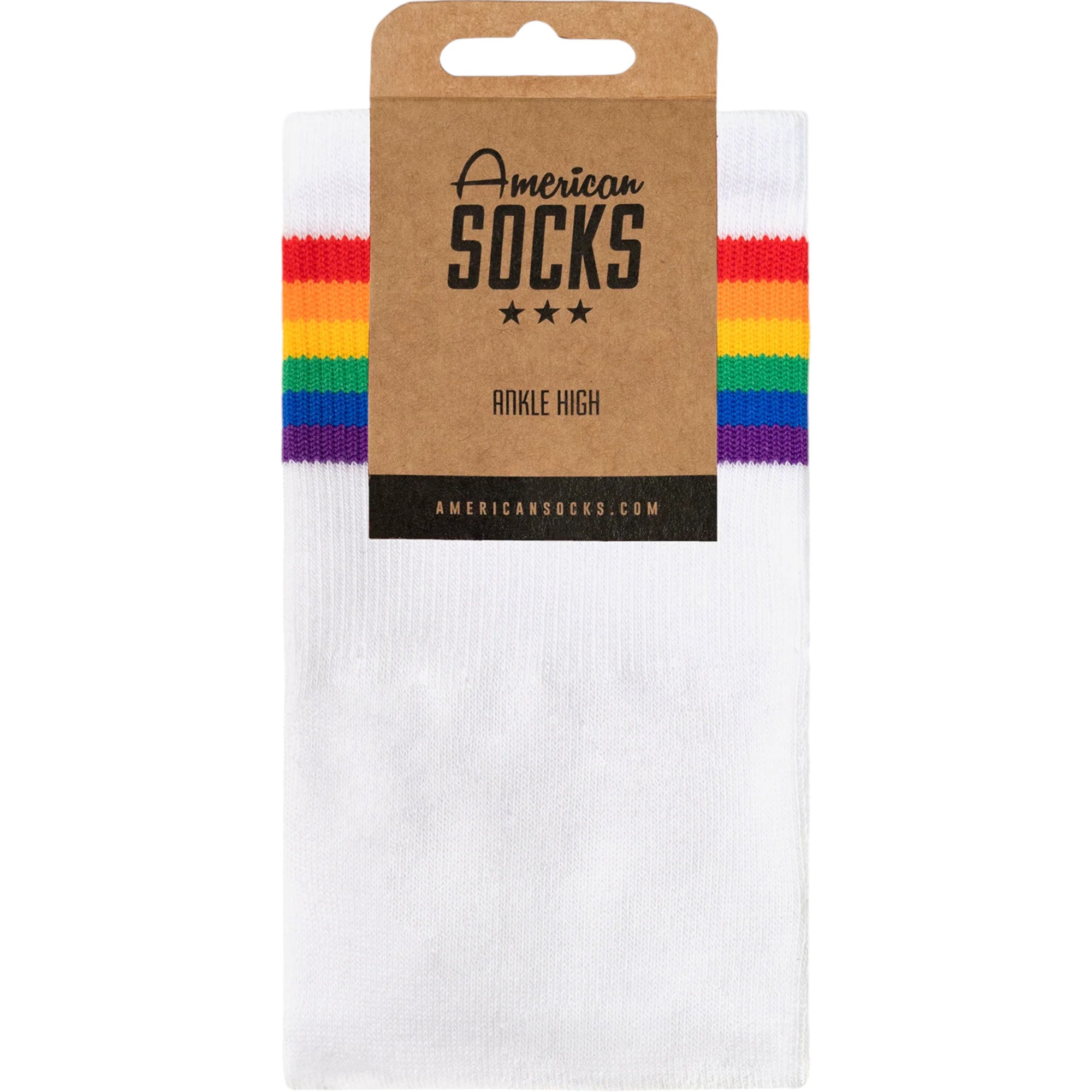 American Socks Rainbow P Ankle High Çorap