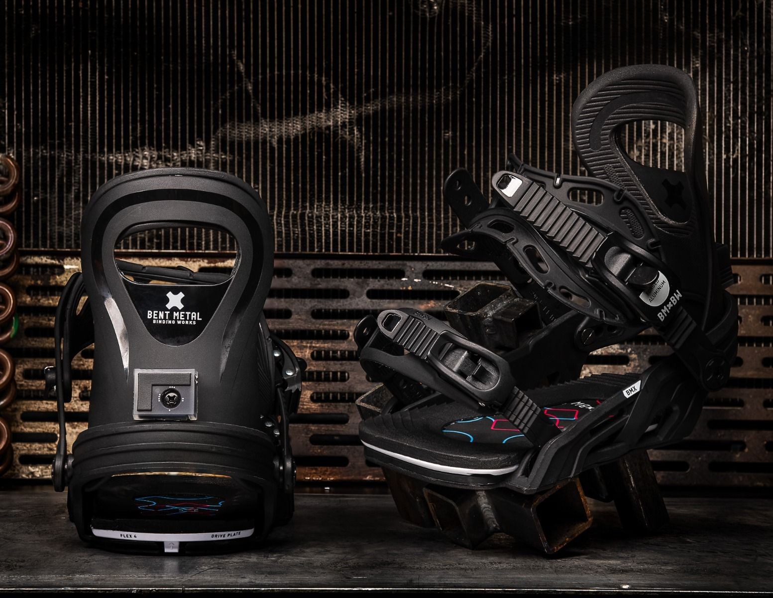 Bentmetal Bmx Black Snowboard Binding