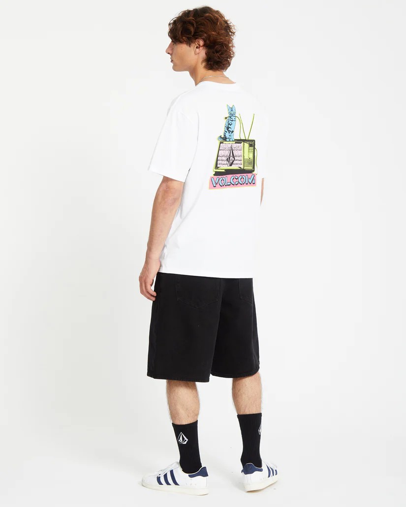 Volcom Catv Bsc Sst Wht Tişört