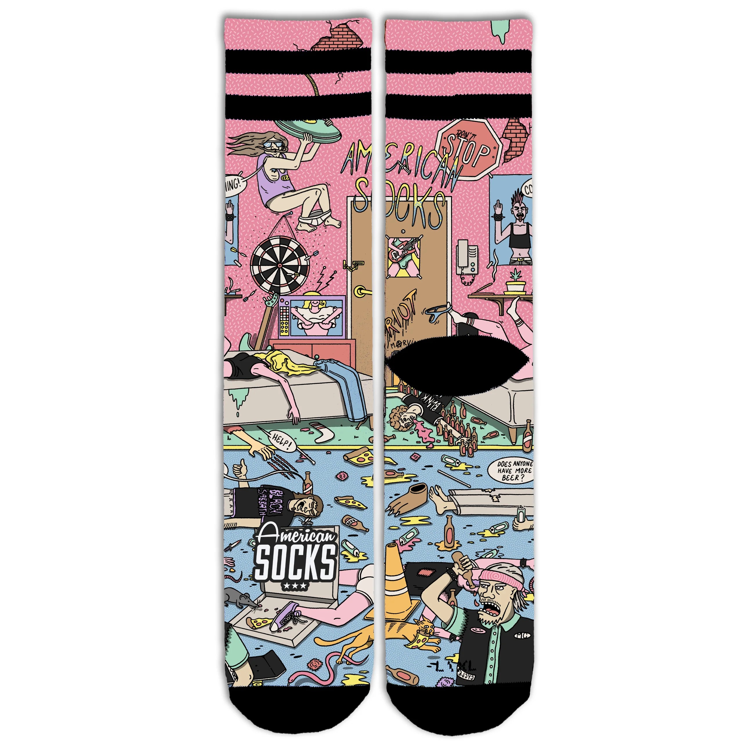 American Socks Amrcn Pie Mid High Sg Çorap