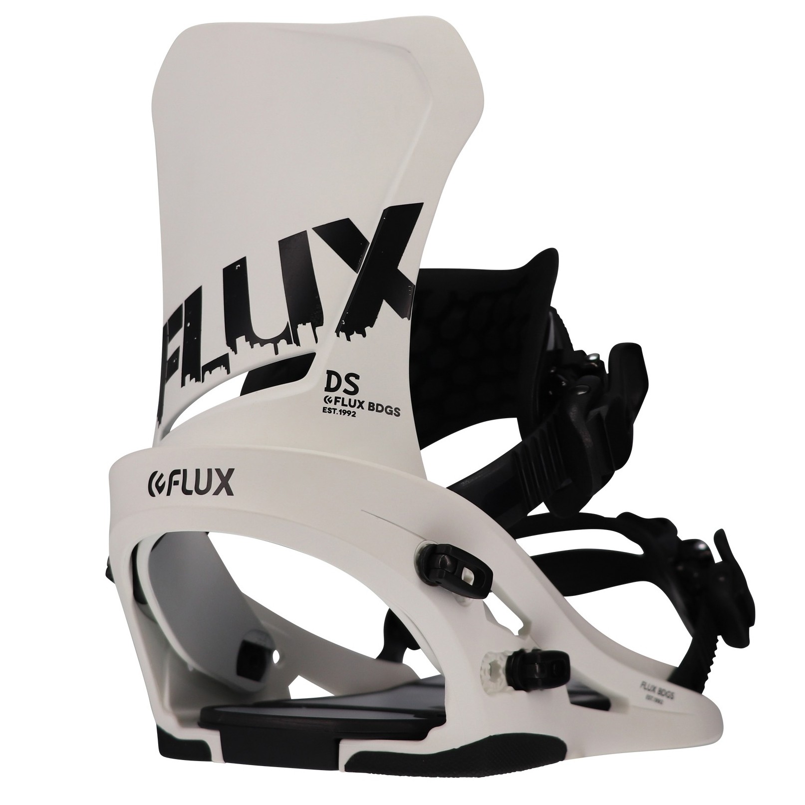 Flux Ds White Snowboard Binding