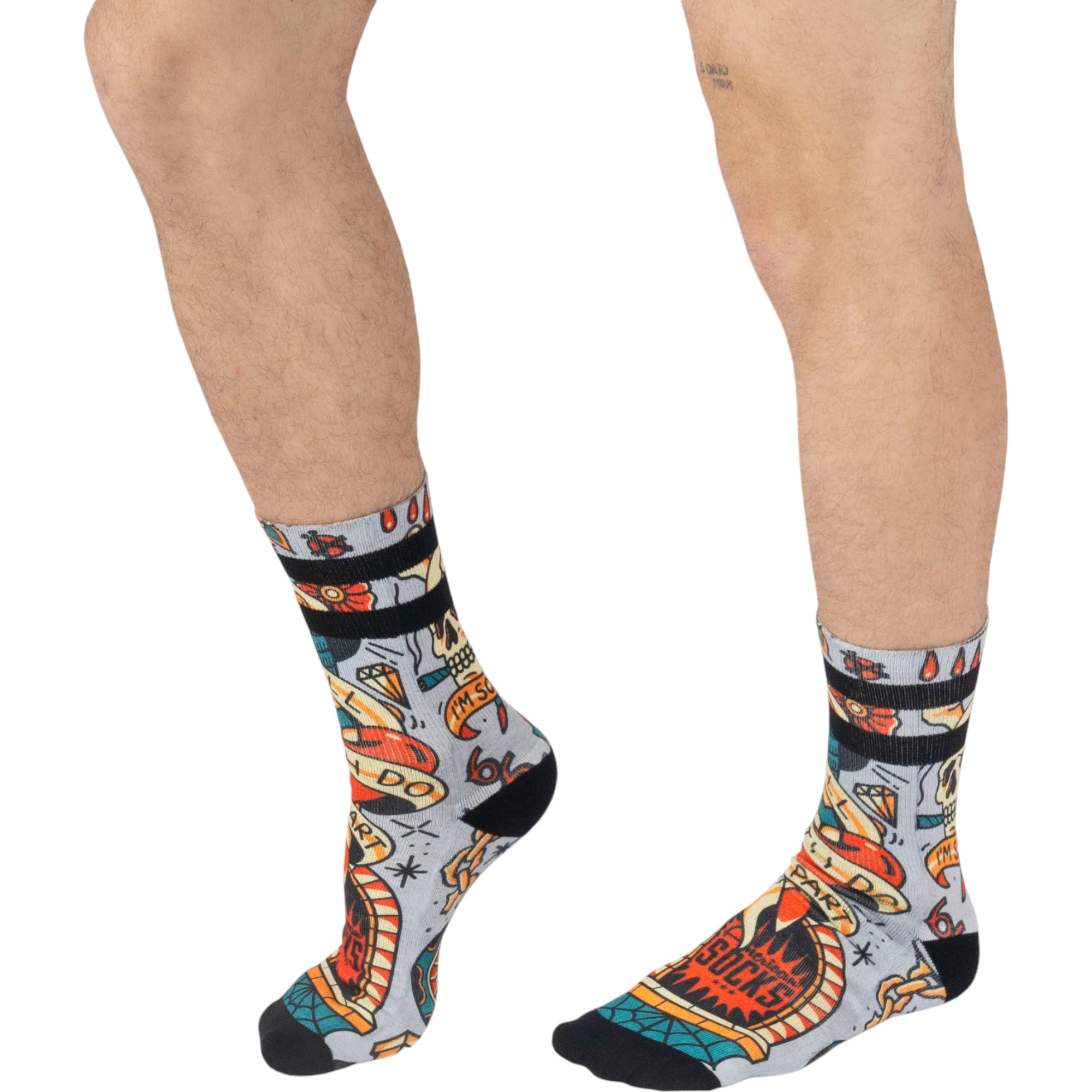 American Socks Till Death Mid High Sg Çorap