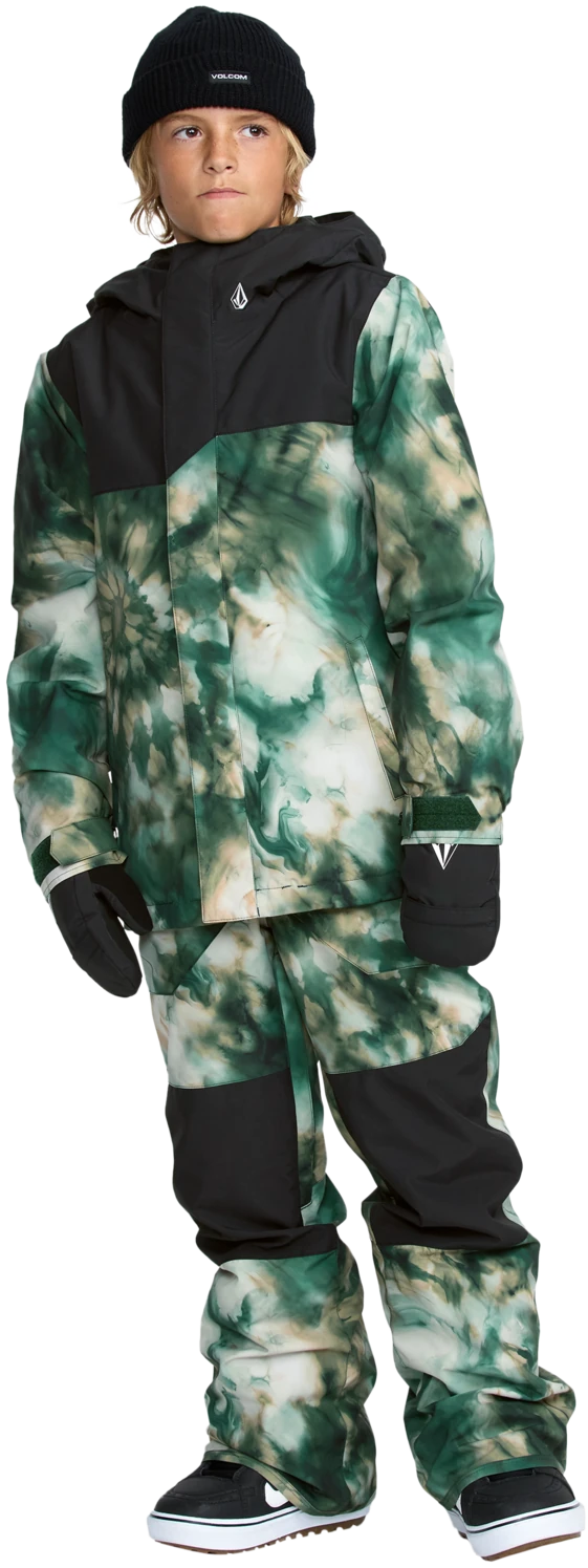 Volcom Barkl Bib Grn Çocuk Snowboard Pantolon