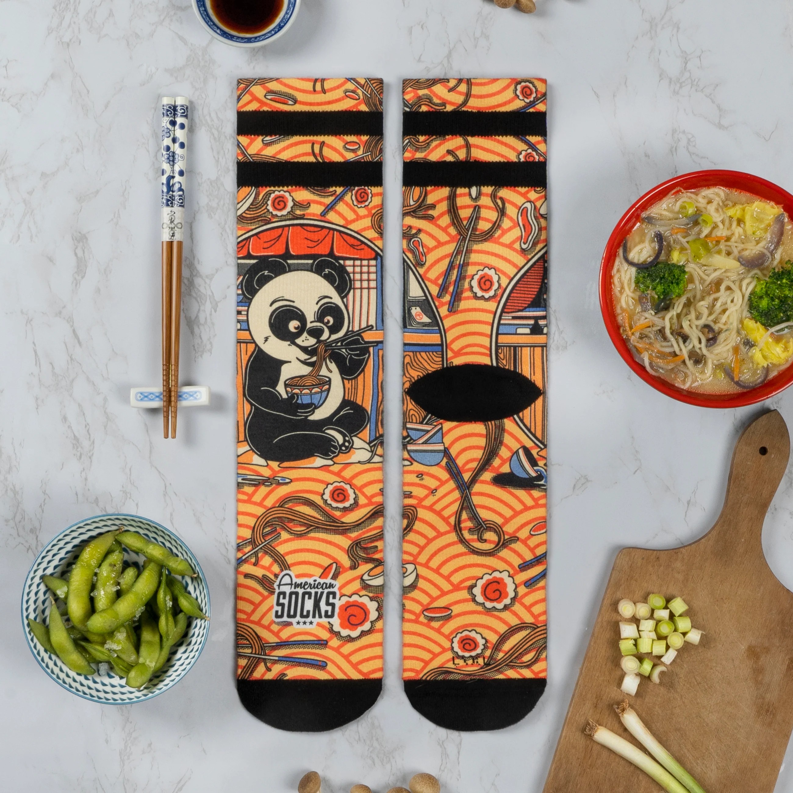 American Socks Panda Mid High Sg Çorap