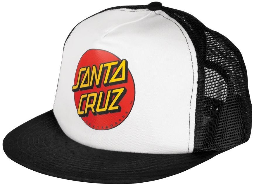 Santa Cruz Dot Hp Blk Wht Cap