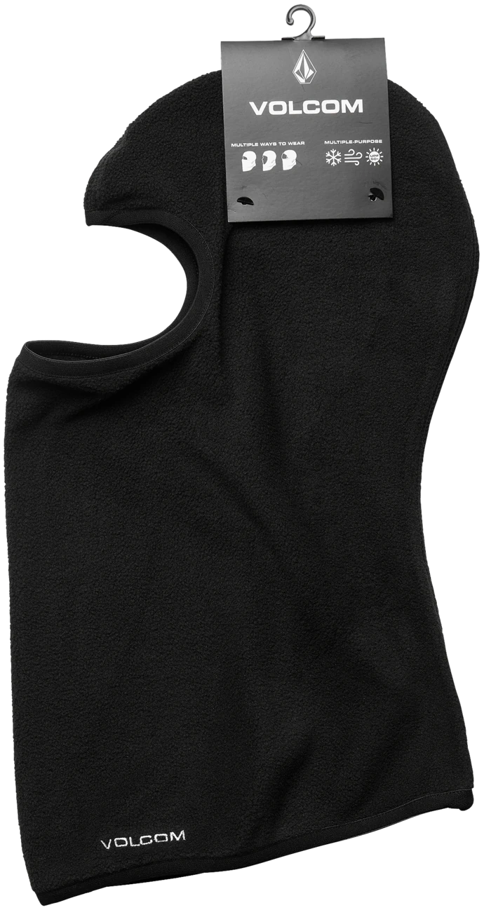Volcom Powclava Blk Erkek Snowboard Balaklava