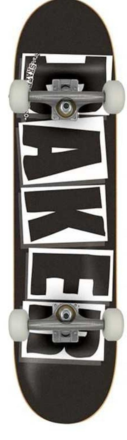 Baker 8,5 Brand Logo Blk Complete Skateboard