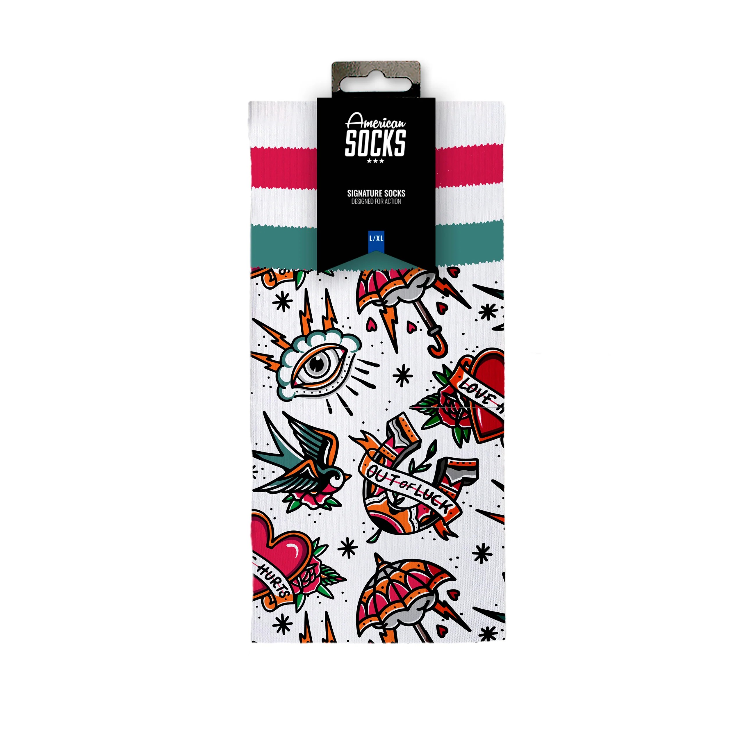 American Socks Love Hurts Mid High Sg Çorap
