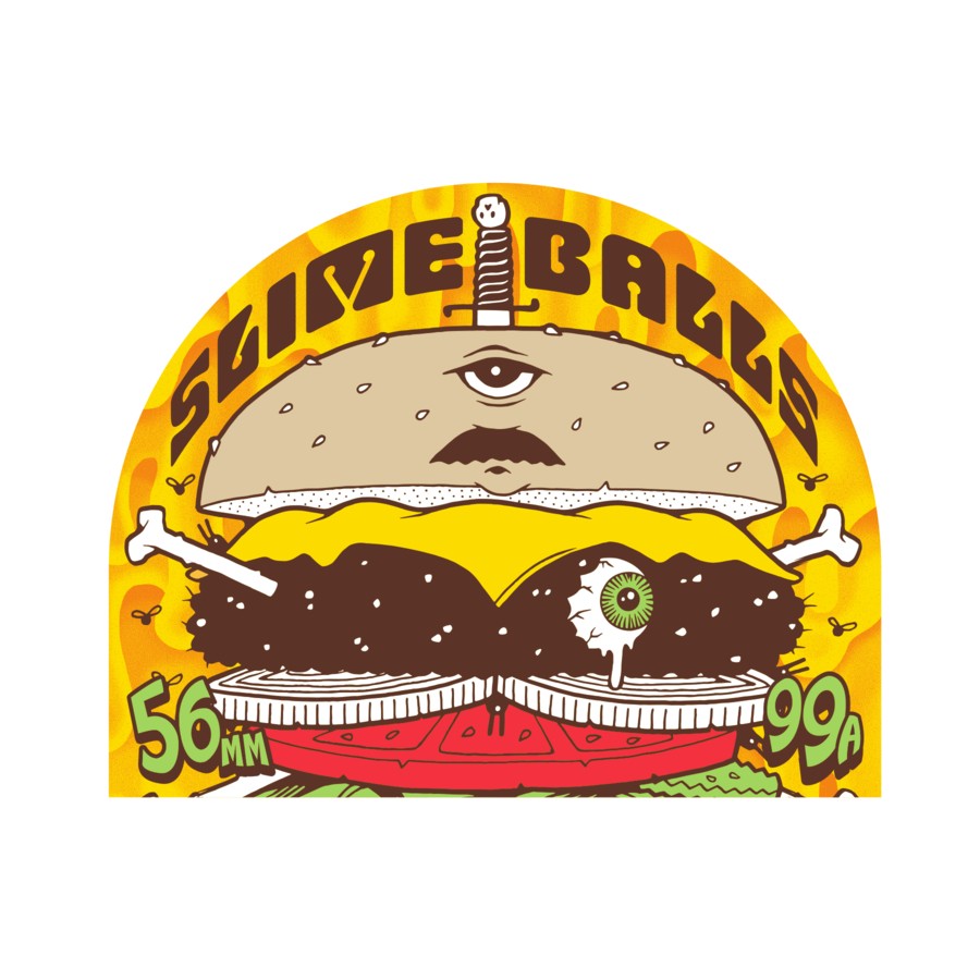 Slime Balls 56mm 99A Jfbsb R Kaykay Tekerleği