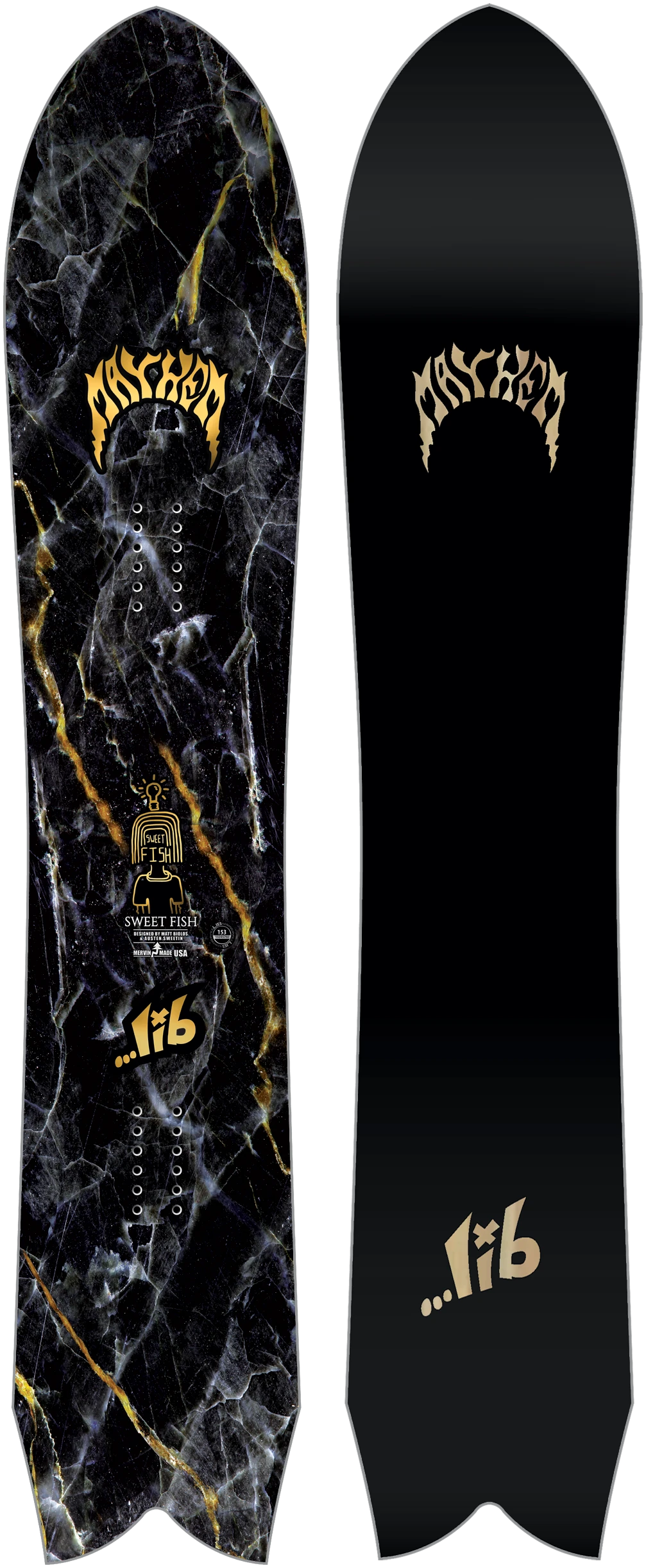 Libtech Mayhem Sweetfish 2025 Snowboard