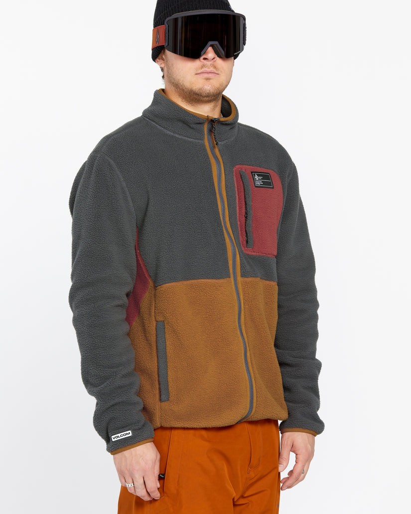 Volcom Fleecer Zip C Erkek Snowboard Sweatshirt