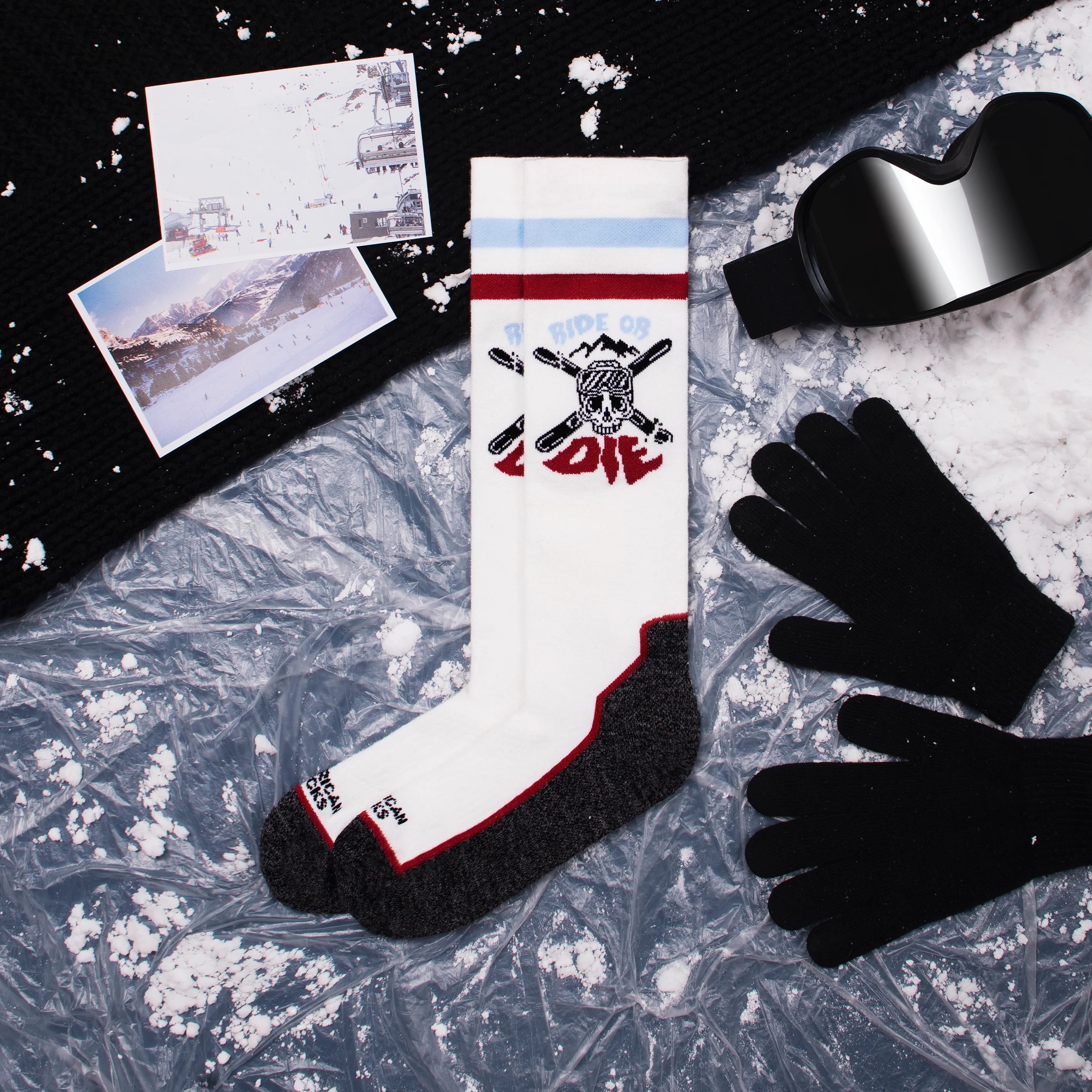 American Socks Ride or Die Snowboard Çorap