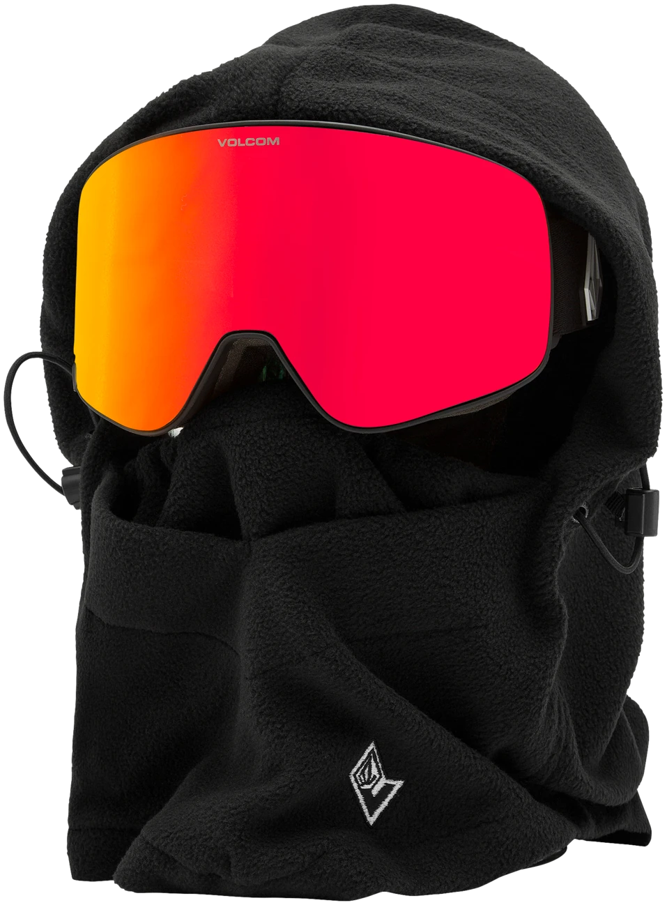 Volcom Travelin Ht Blk Erkek Snowboard Balaklava