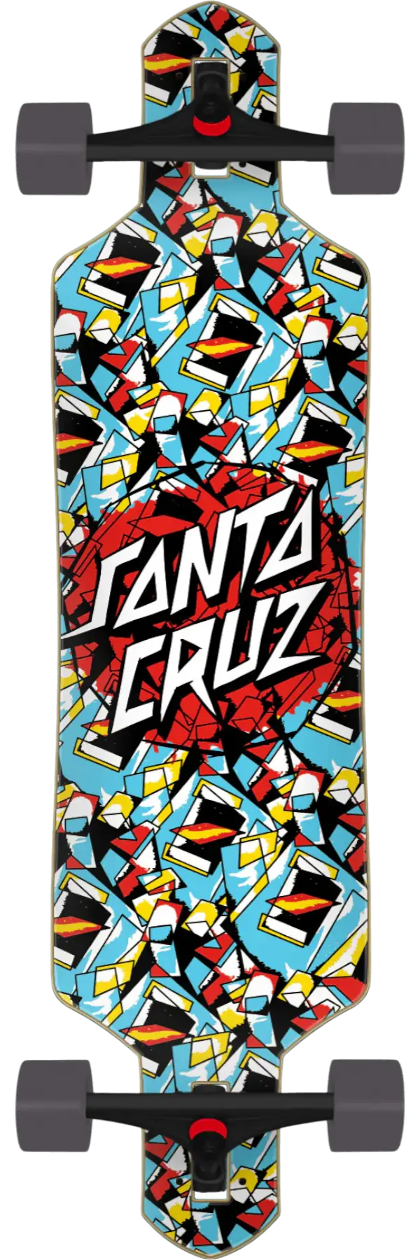 Santa Cruz 36 Screaming Scrtch Longboard