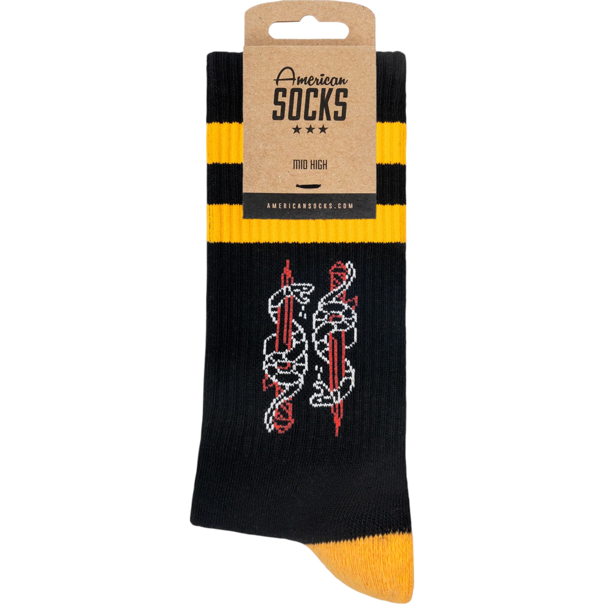 American Socks Serpent Mid High Çorap