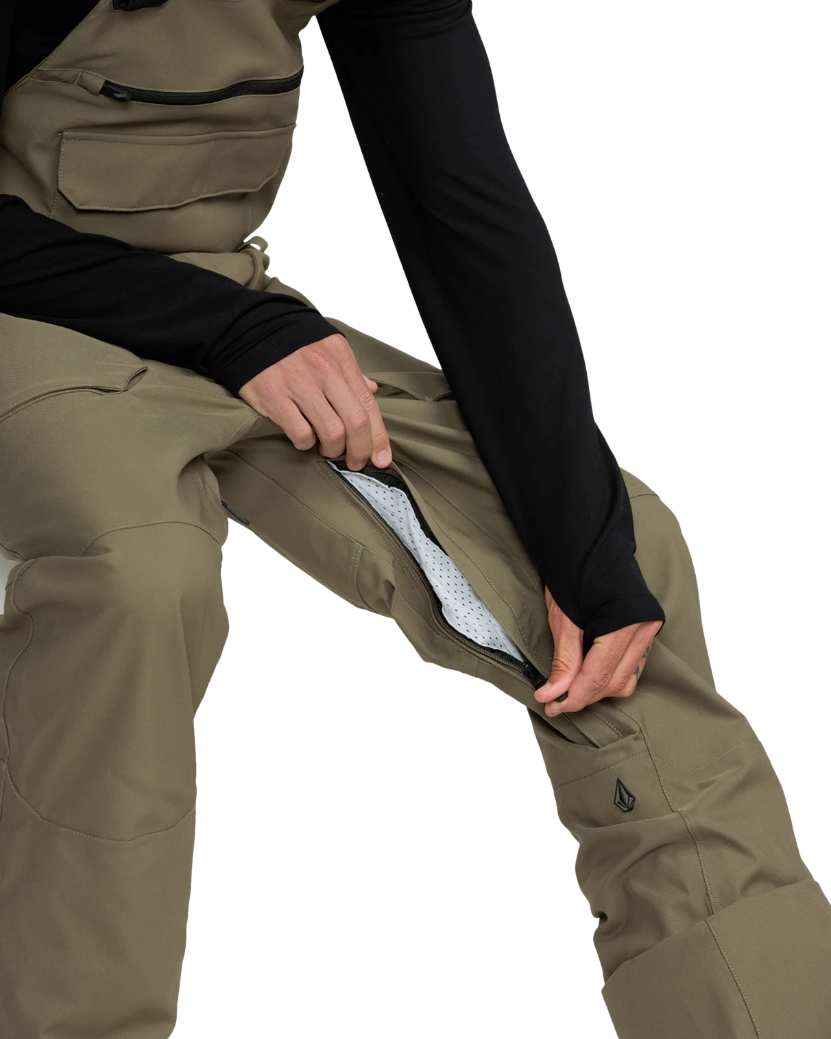 Volcom Roan Bib Mil Erkek Snowboard Pantolon