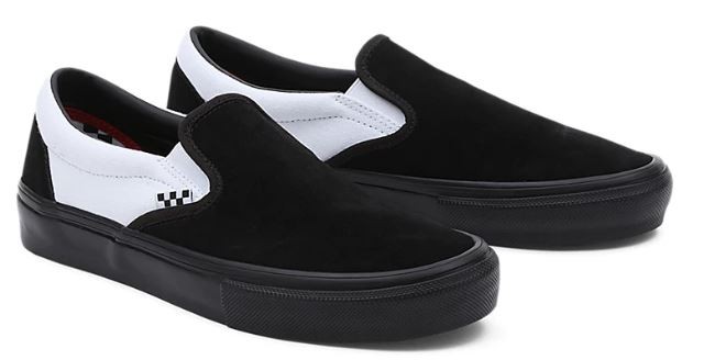 Vans Skate Slip On Blk Blk Wht Ayakkabı