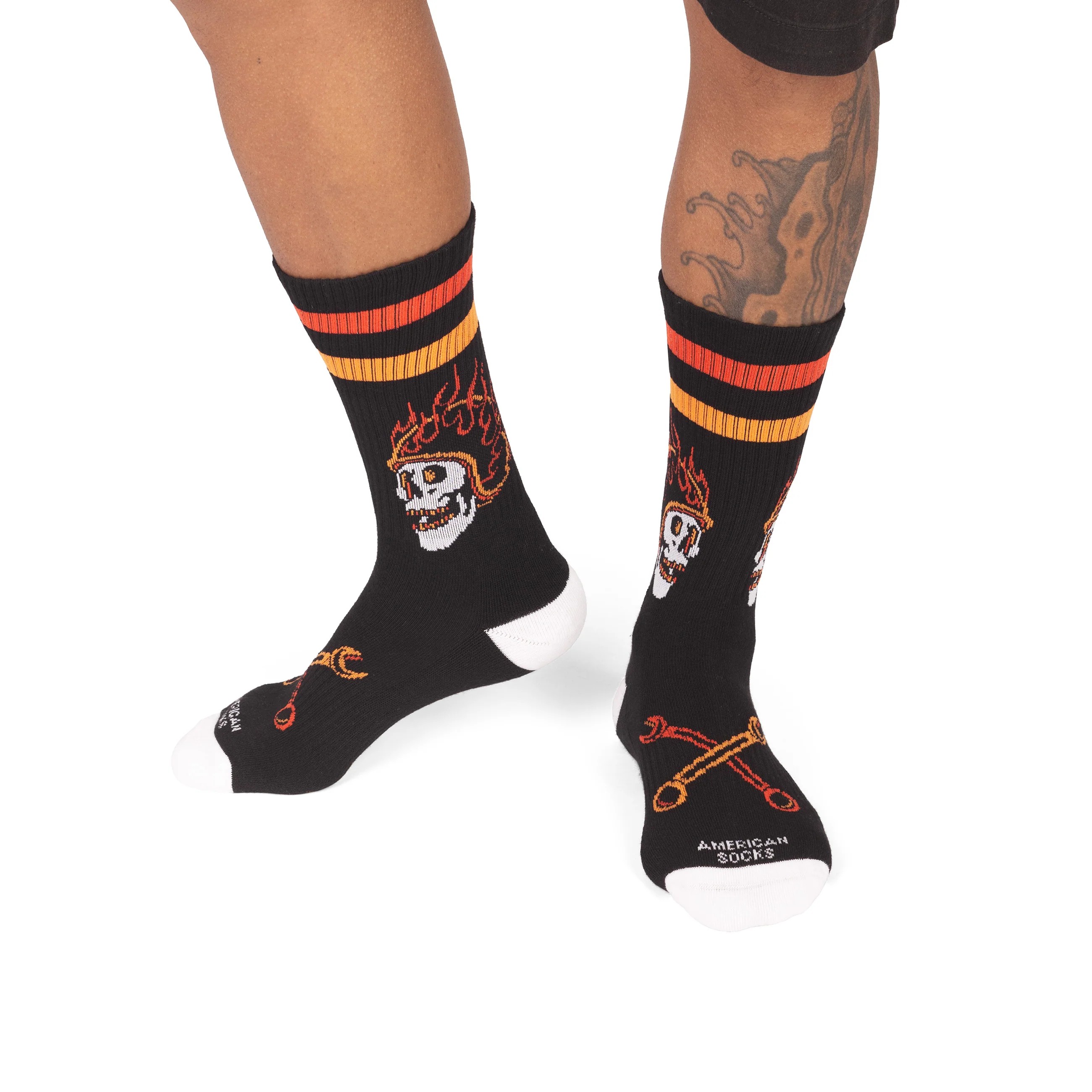 American Socks Piston Rebels Mid High Çorap