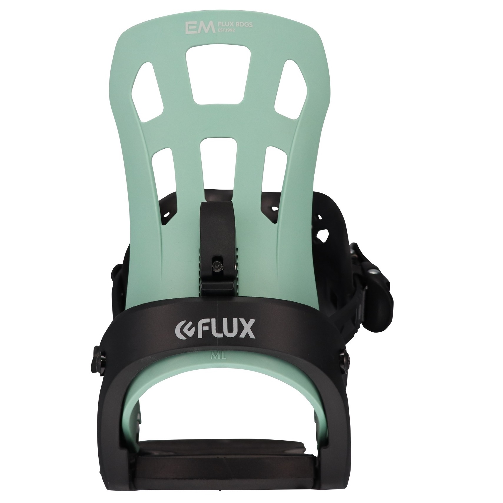 Flux Em Green Snowboard Binding