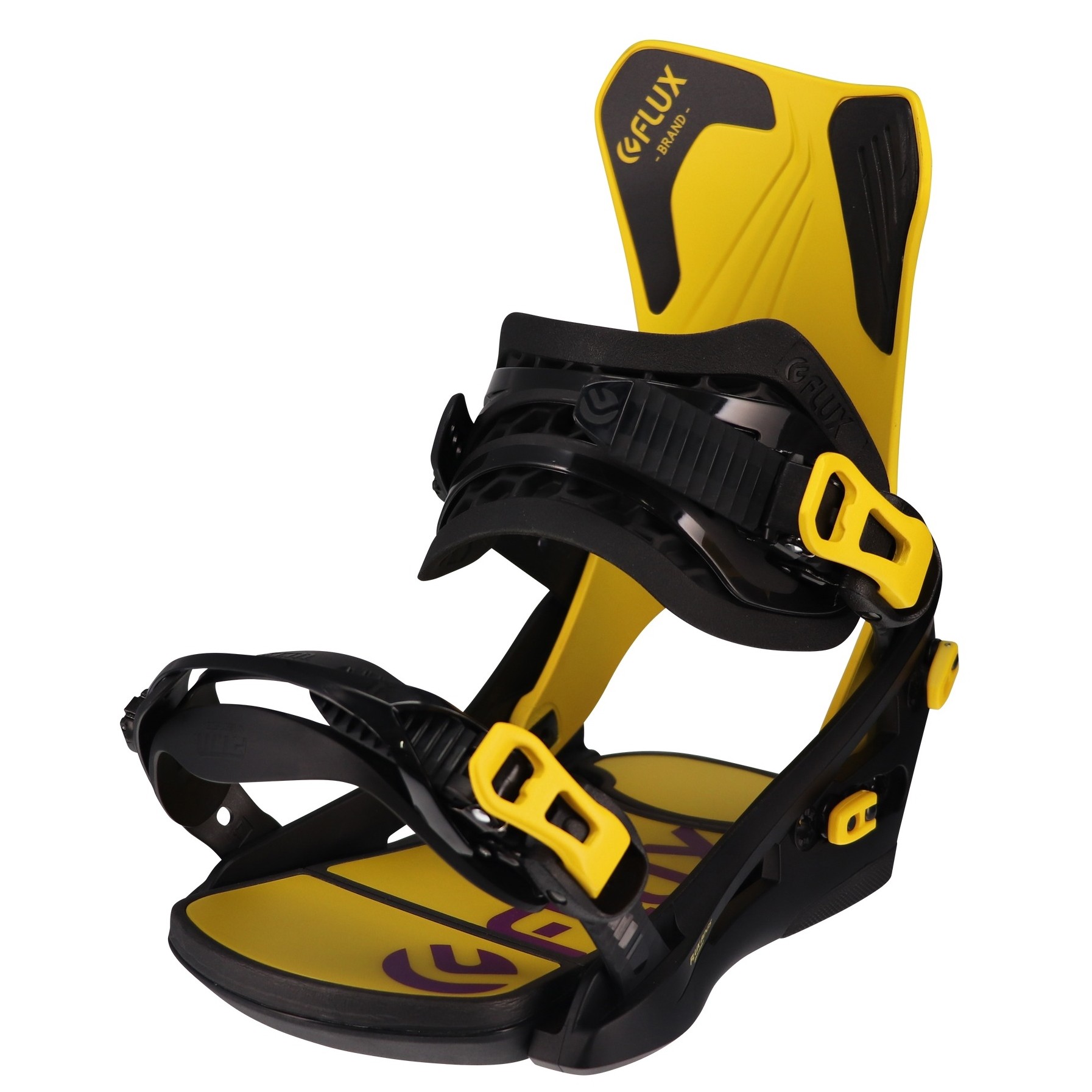 Flux Ds Yellow Purple Snowboard Binding