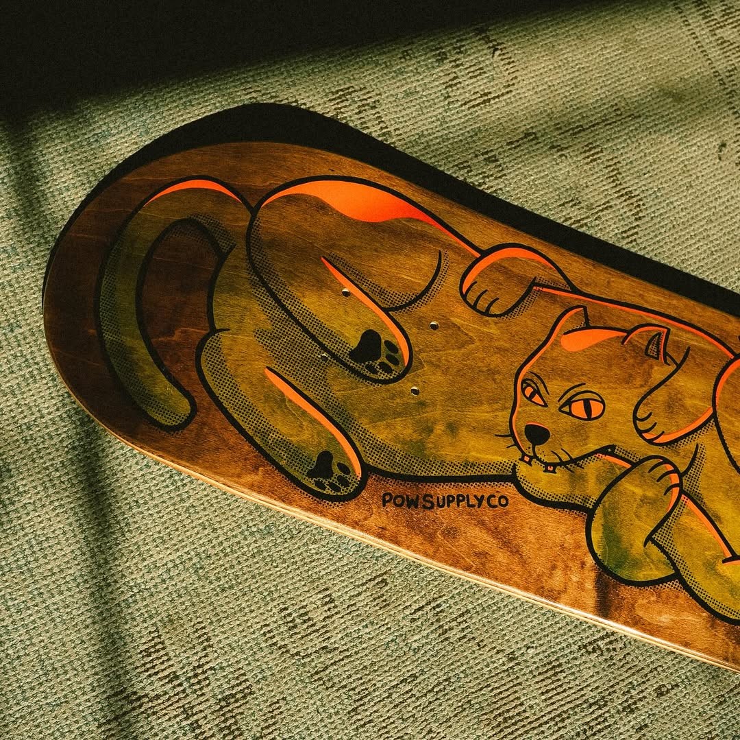 Pow Supply Co 8,375 Cat Fight Kaykay Tahtası