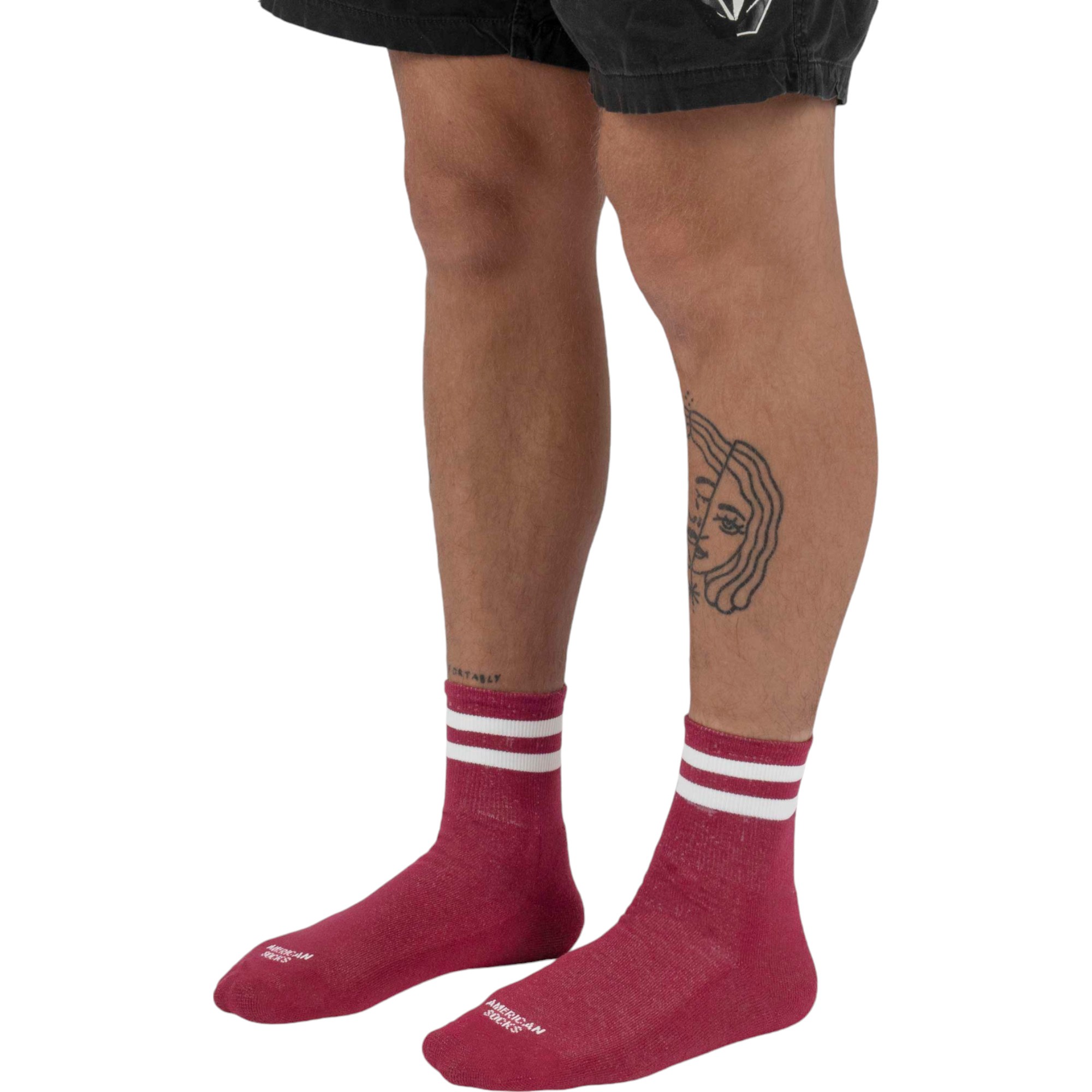 American Socks Crimson Ankle High Çorap