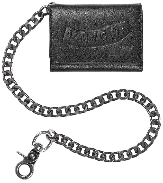 Volcom Pistol Leather Blk Cüzdan