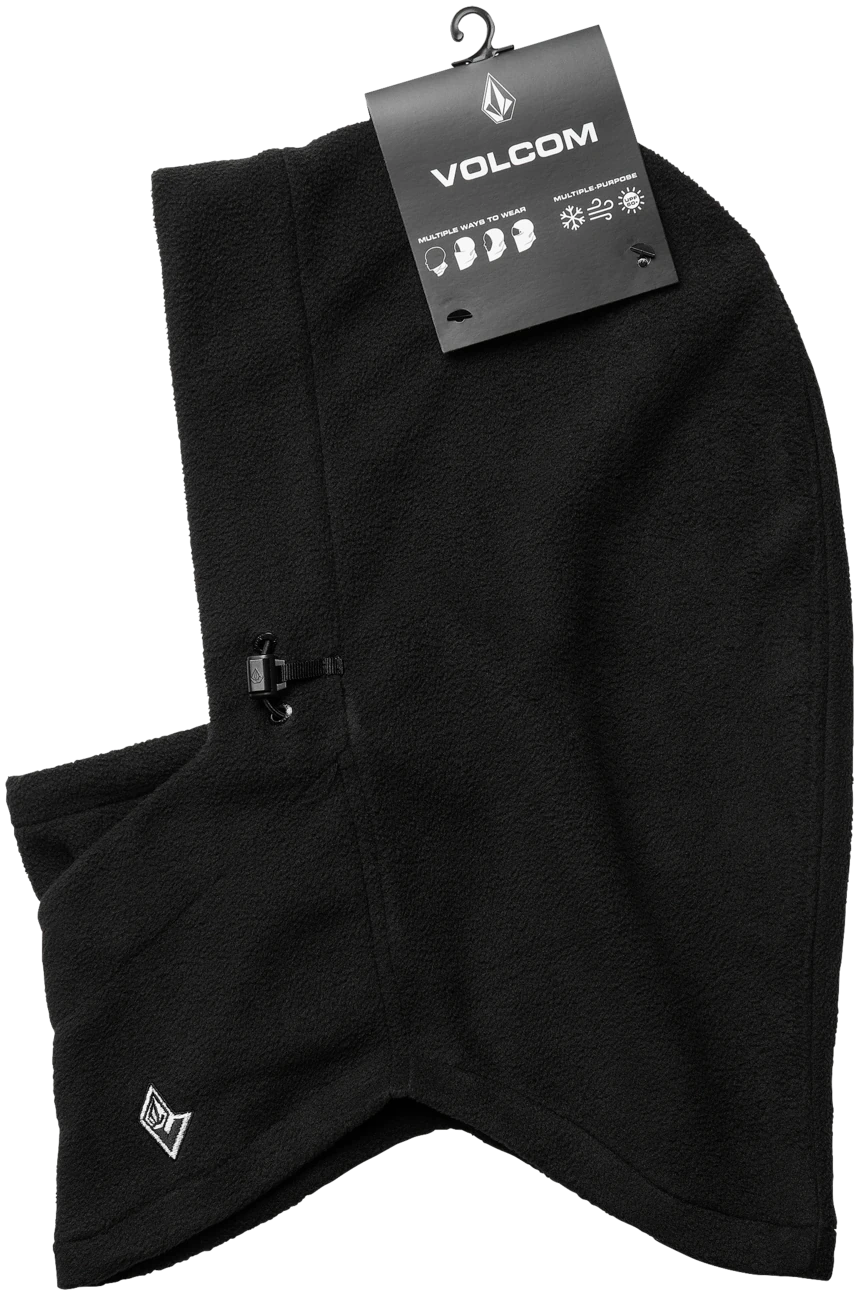 Volcom Travelin Ht Blk Erkek Snowboard Balaklava