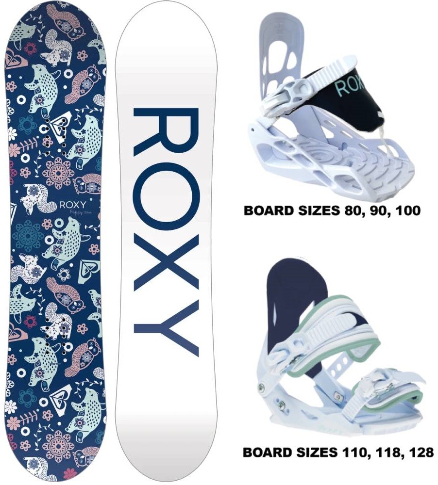 Roxy Poppy 24 Snowboard Ve Bağlama Seti