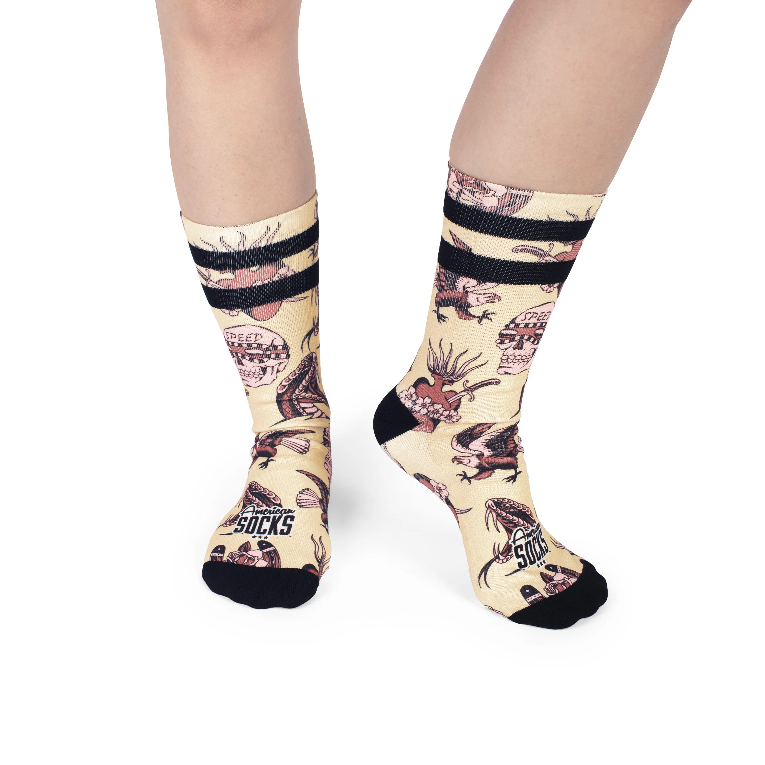 American Socks Nitro Fury Mid High Sg Çorap