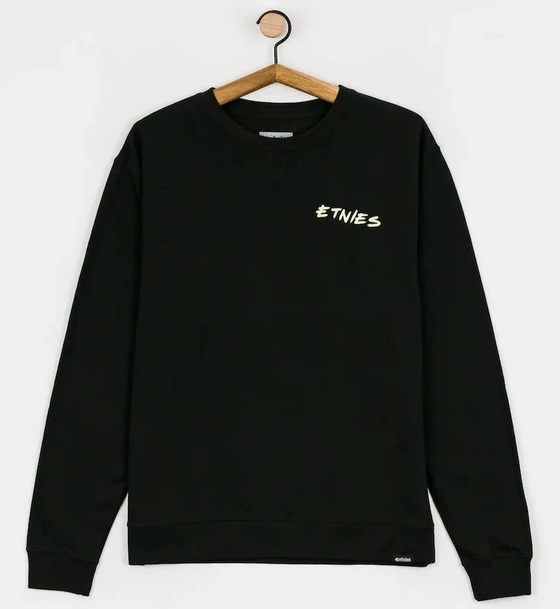 Etnies Rp Circular Wave Crew Black Tişört