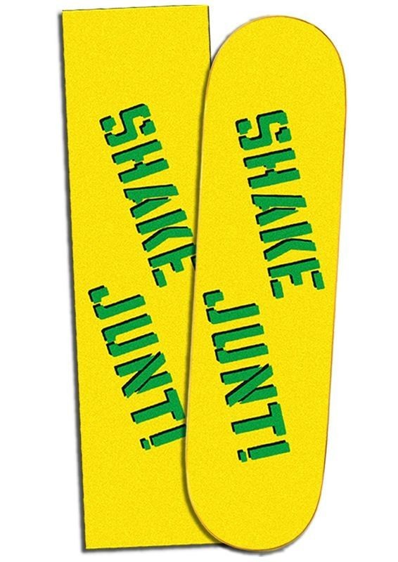 Shake Junt Yellow Green Skate Griptape