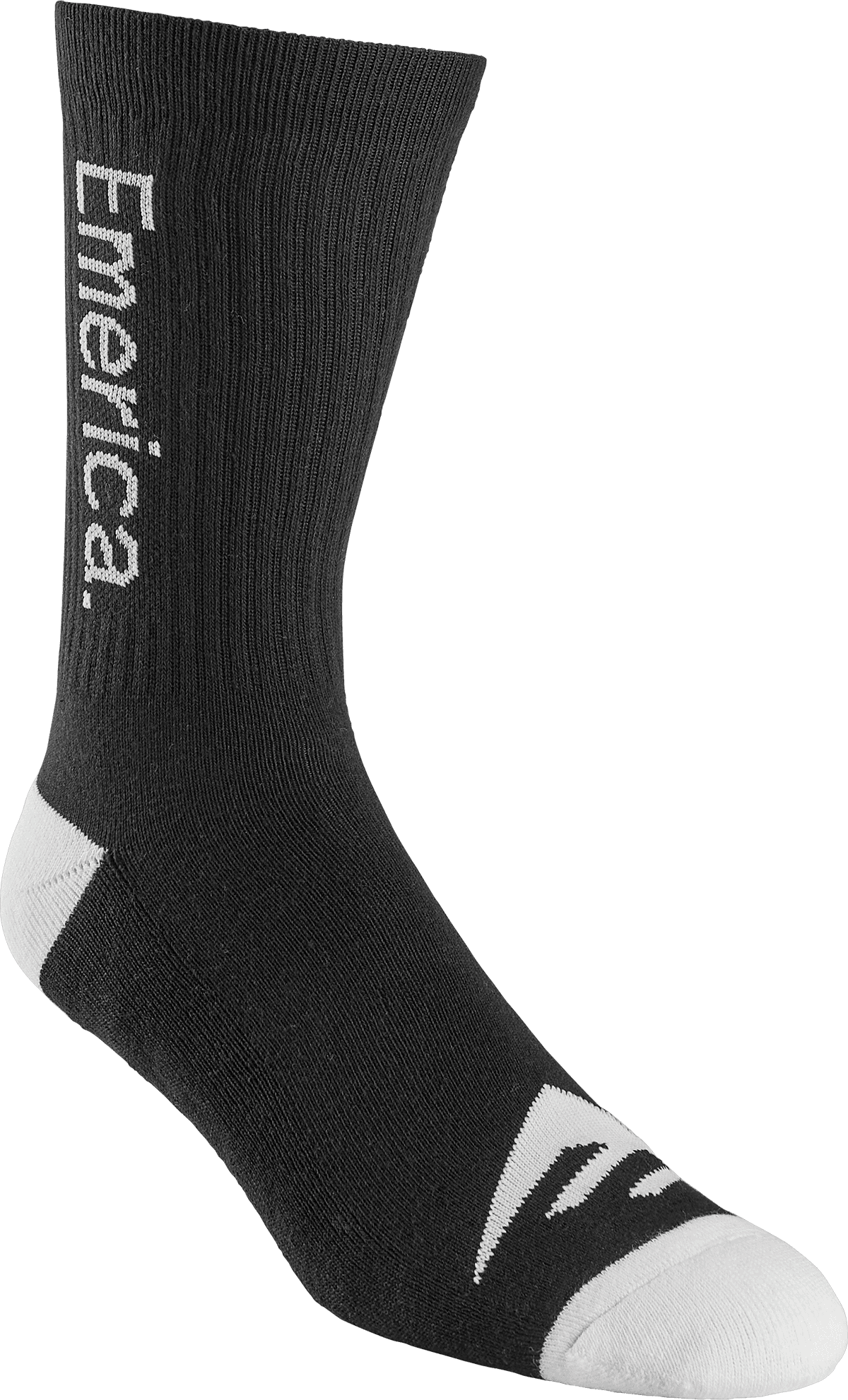 Emerica Pure Crew Blk Wht Çorap