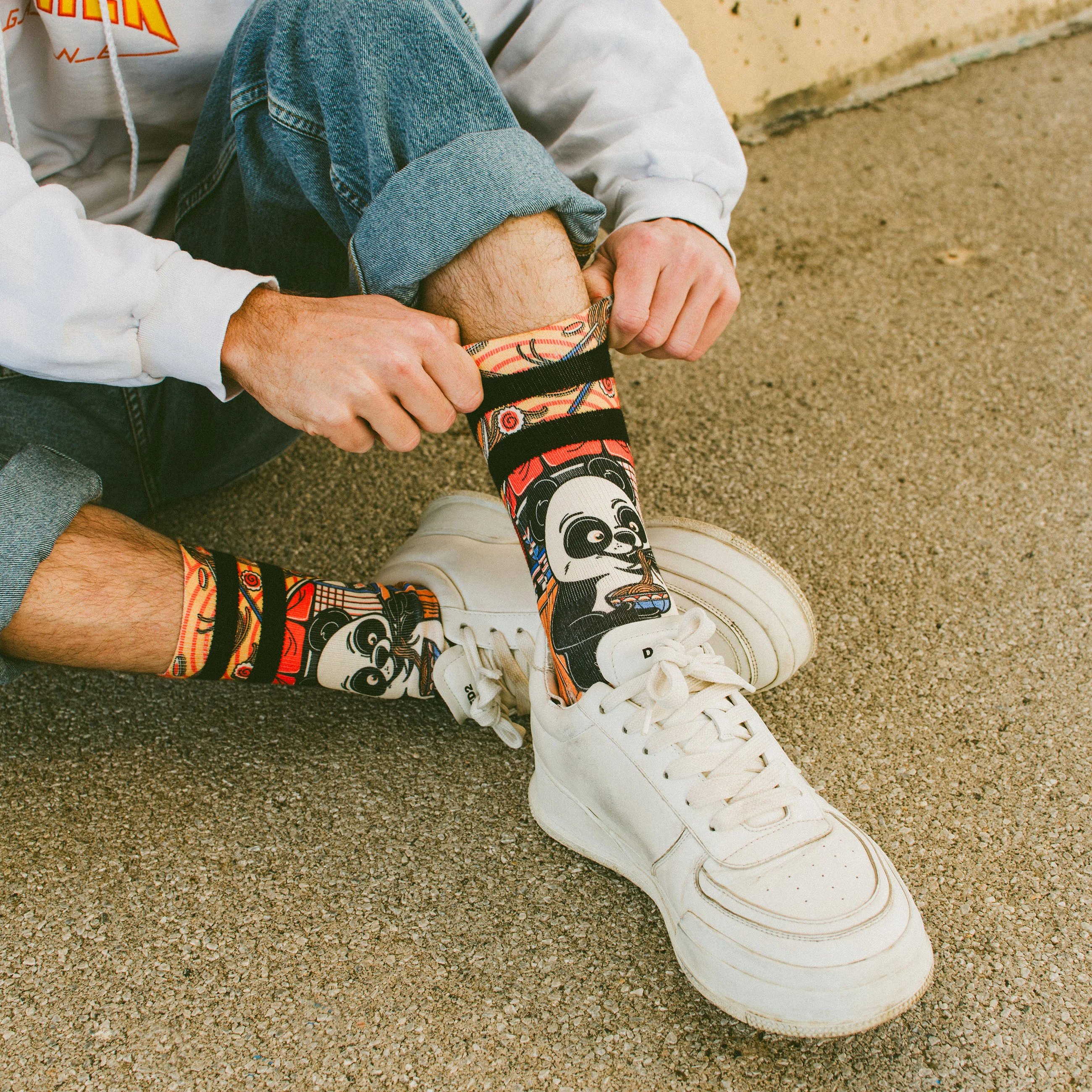 American Socks Panda Mid High Sg Çorap