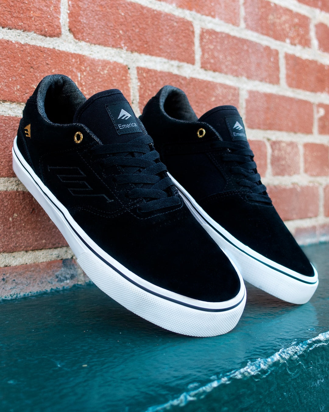 Emerica The Low Vulc Blk Gl Wh Ayakkabı