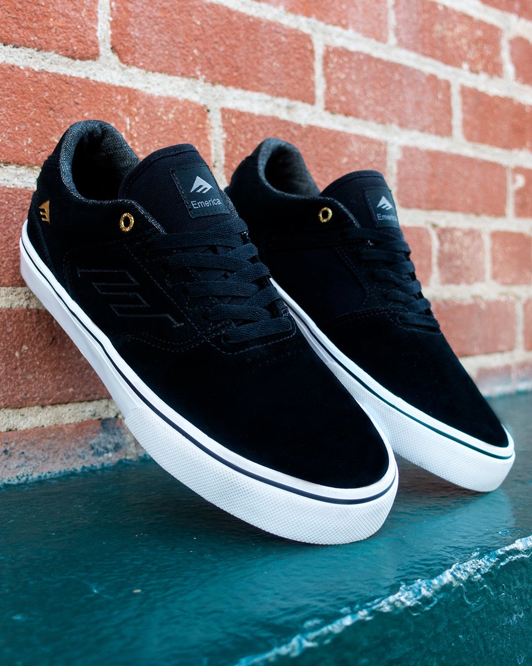 Emerica The Low Vulc Blk Gl Wh Ayakkabı