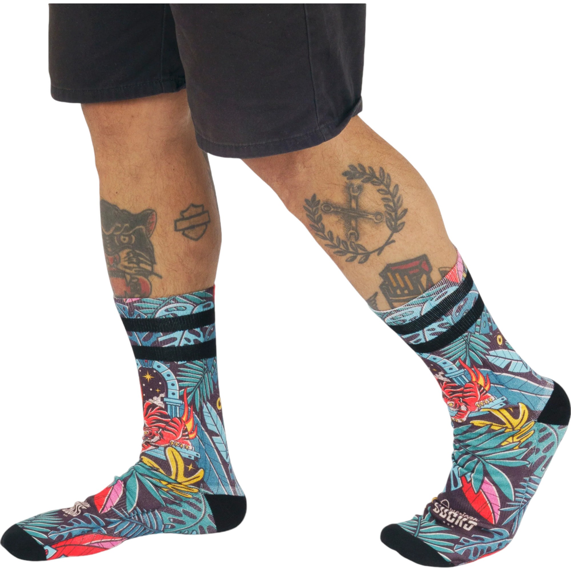 American Socks Guardians Mid High Sg Çorap