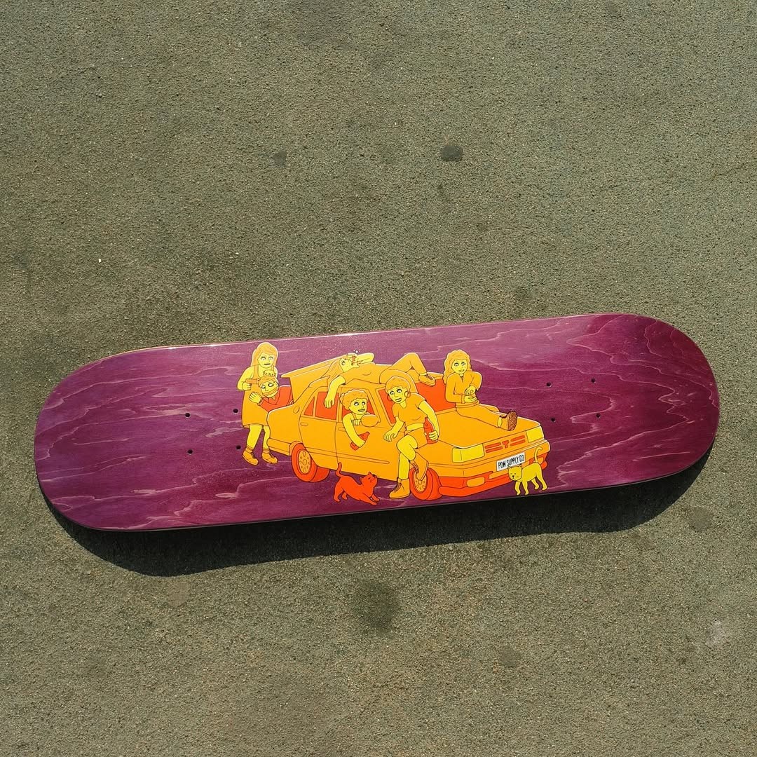 Pow Supply Co 8,125 Bad Girls II Kaykay Tahtası