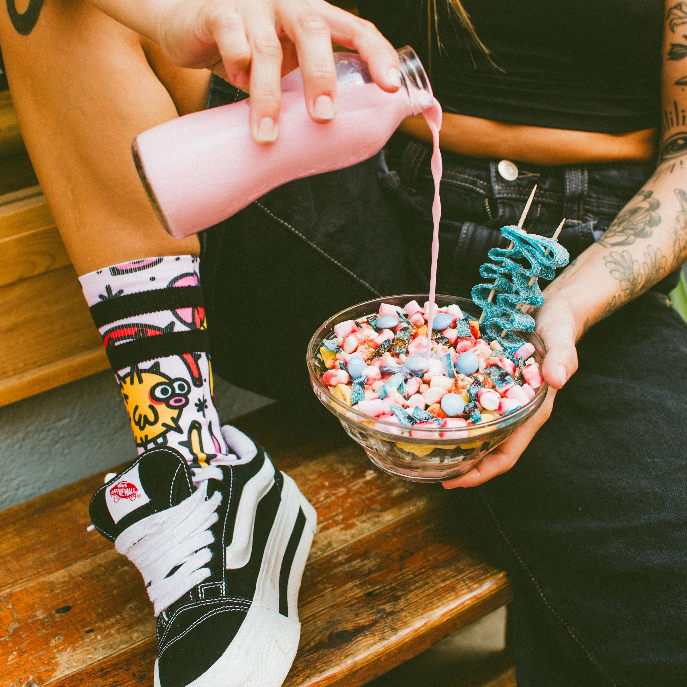 American Socks Blowfish Mid High Sg Çorap