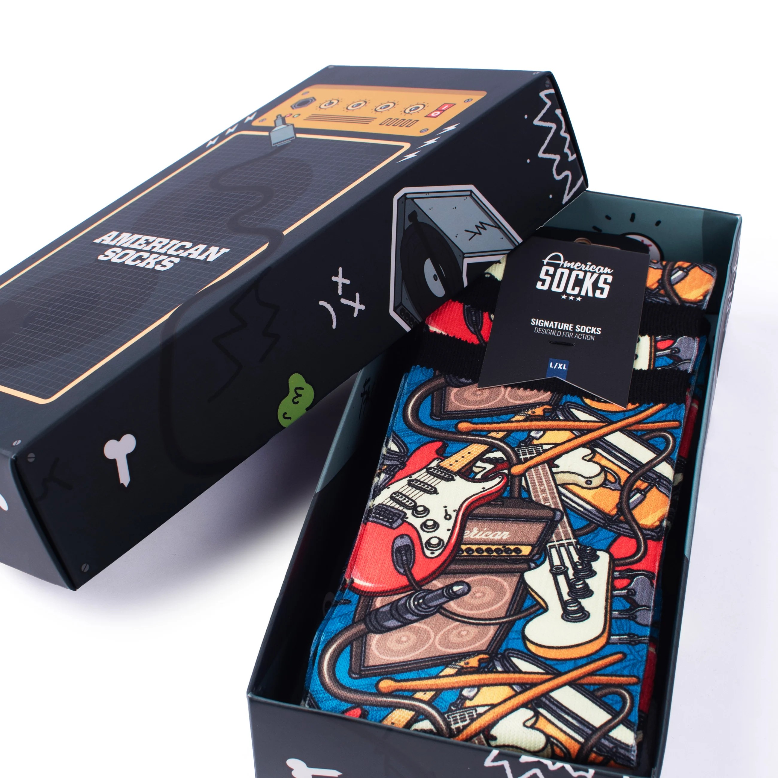 American Socks Amp Hediyelik 3'lü Çorap Seti