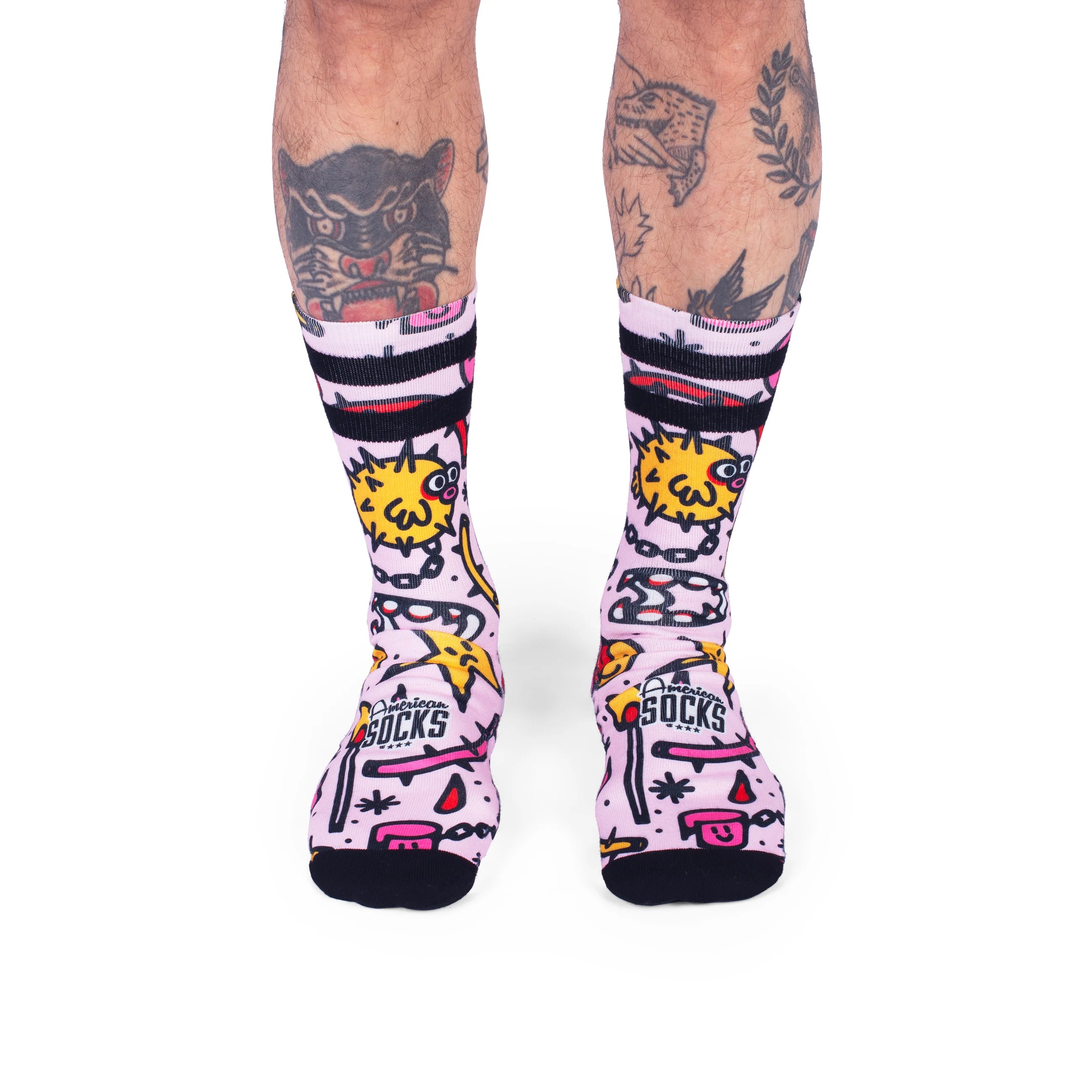 American Socks Blowfish Mid High Sg Çorap