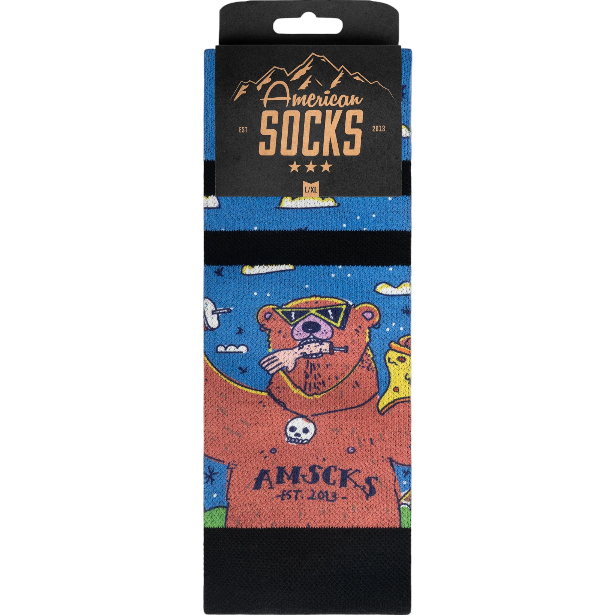 American Socks Wild Nature Snowboard Çorap