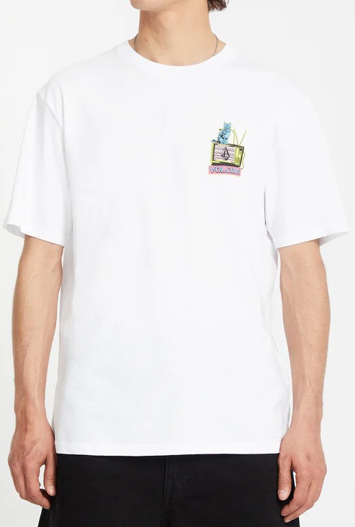 Volcom Catv Bsc Sst Wht Tişört